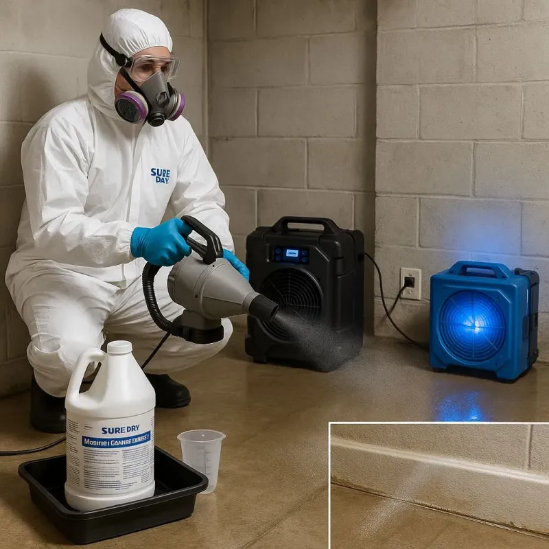 Sanitization and Odor Removal process in South Gate, MD