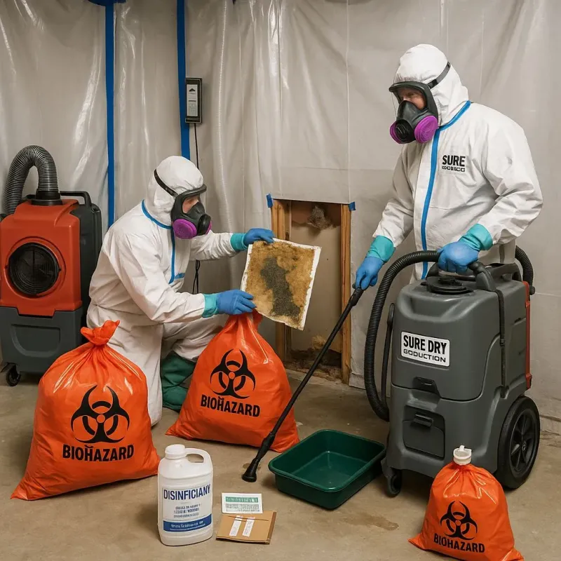 Contaminated Water Handling Protocols process in South Gate, MD
